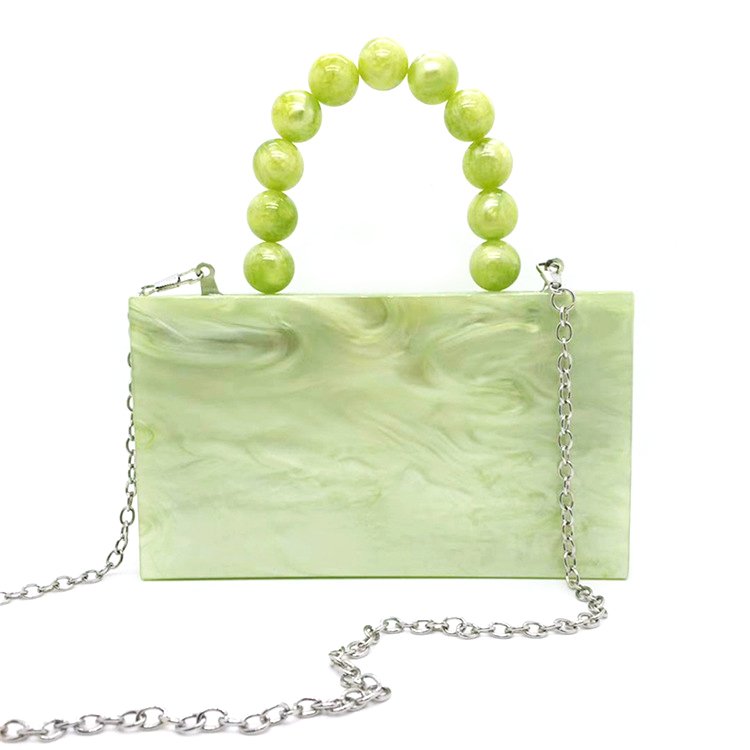 Paparazzi PA0510 Wholesale Luxury Designer Marble Print Acrylic Clutch Bag Women Evening Bag