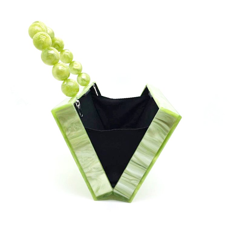 Paparazzi PA0510 Wholesale Luxury Designer Marble Print Acrylic Clutch Bag Women Evening Bag