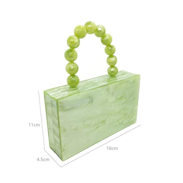 Paparazzi PA0510 Wholesale Luxury Designer Marble Print Acrylic Clutch Bag Women Evening Bag
