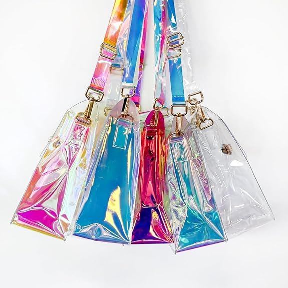 Women's Bag Wholesale 2024 Summer New Transparent Women Hand Bag Jelly Square Chain Bag