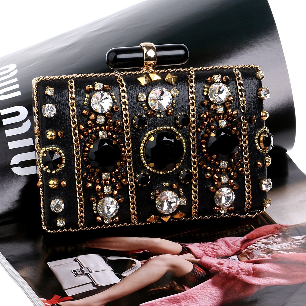 Luxury Fashion Evening Bags Diamond Rhinestone Wedding Clutch Women Purse Evening Clutch Bag For Party Wedding