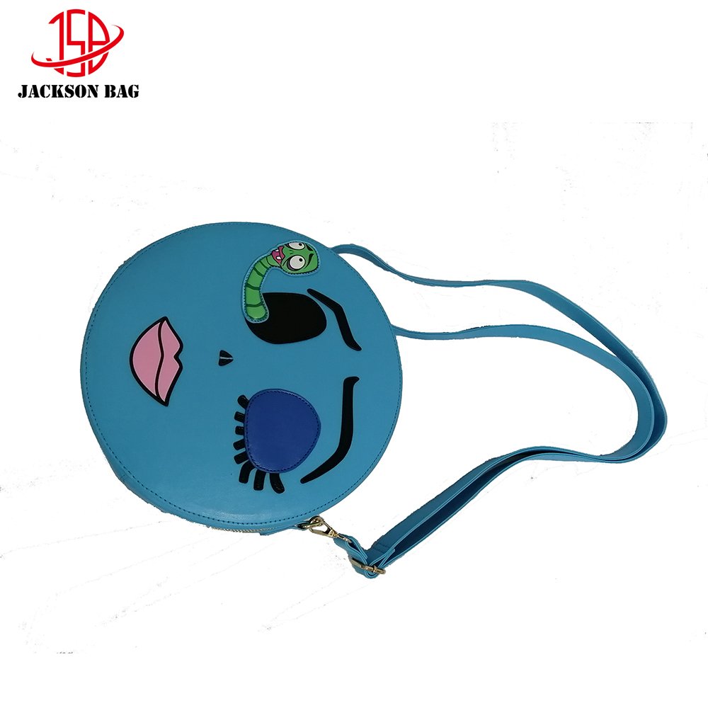 Halloween Evening Circle Gothic Devil Spooky Face Shoulder Bag For Lifestyle Bags