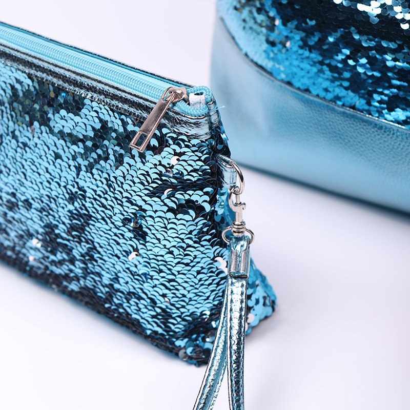 Sequin Evening Bags Clutch New Trend Bling Bling Bags Set