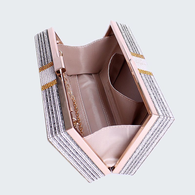 hot selling sequin dinner diamond high quality evening bags bling ladies money dollar clutch purse