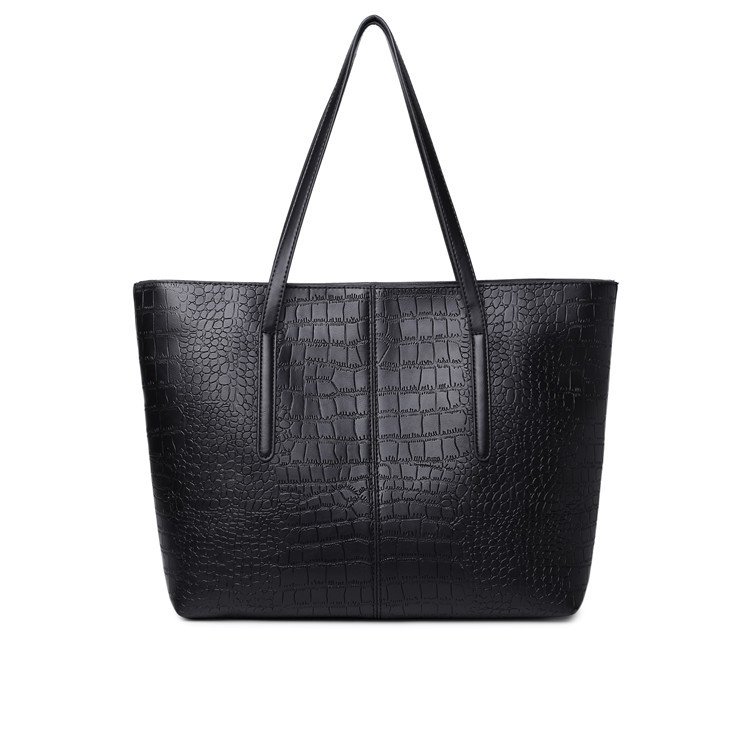New women's fashion European and American shoulder bag women's handbag simple big bag