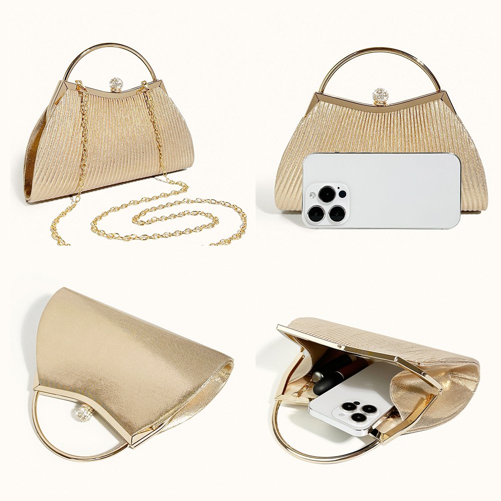 Wholesale Custom Crystal Clutch Bags Sac a Main Femme Classe Party Evening Bag Ladies Small for Women Purse