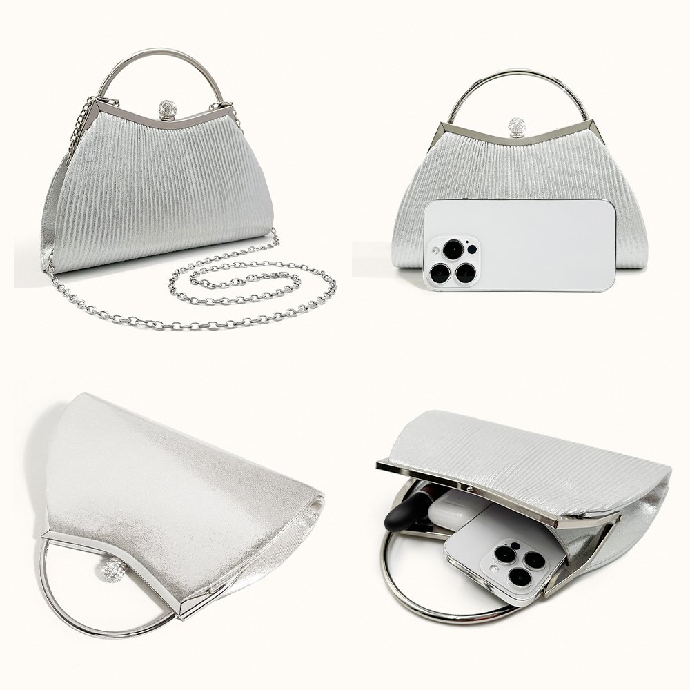 Wholesale Custom Crystal Clutch Bags Sac a Main Femme Classe Party Evening Bag Ladies Small for Women Purse