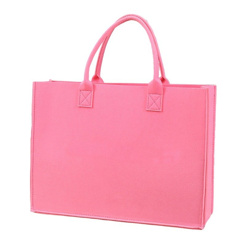 Leisure Shopping Felt Bag All the Things Weekender Bag Heavy Duty Grocery Tote Bag with Handles