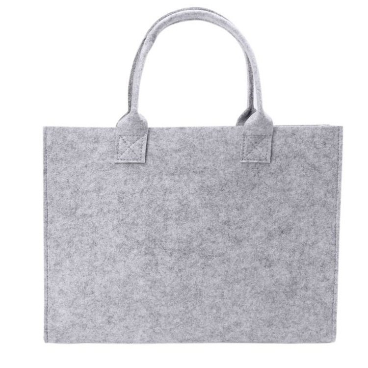 Leisure Shopping Felt Bag All the Things Weekender Bag Heavy Duty Grocery Tote Bag with Handles