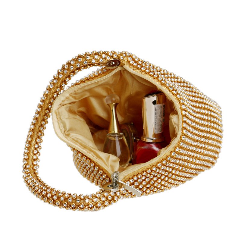 Party Wedding Bling Evening clutch bag with crystal,Clutch Handbag crystal evening bags rhinestone for women