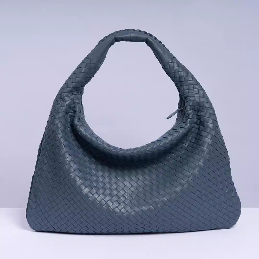 Luxury Top Quality Fashion Designer leather shoulder Bag Women's sheepskin Underarm Bag Women's Luxury ethos woven bag