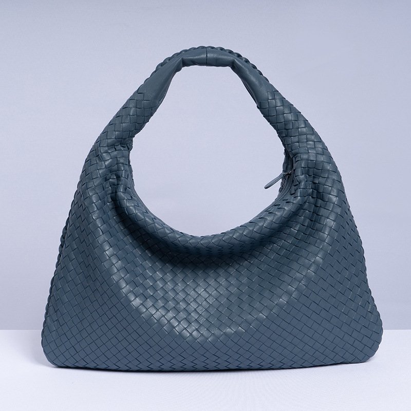 Luxury Top Quality Fashion Designer leather shoulder Bag Women's sheepskin Underarm Bag Women's Luxury ethos woven bag