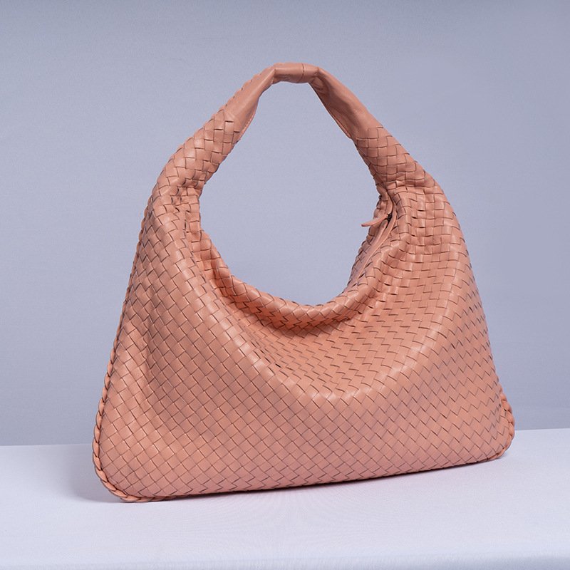 Luxury Top Quality Fashion Designer leather shoulder Bag Women's sheepskin Underarm Bag Women's Luxury ethos woven bag