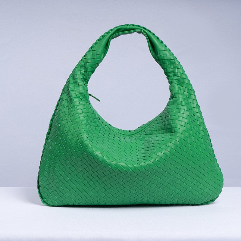 Luxury Top Quality Fashion Designer leather shoulder Bag Women's sheepskin Underarm Bag Women's Luxury ethos woven bag