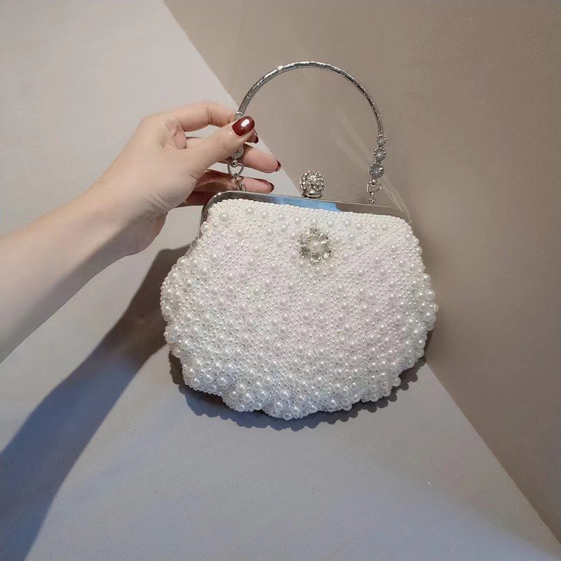 New Arrivals Hot Selling Luxury Fashion Bridal Shoes Wedding Crystal Party Favor Clutch Evening Bags For Women
