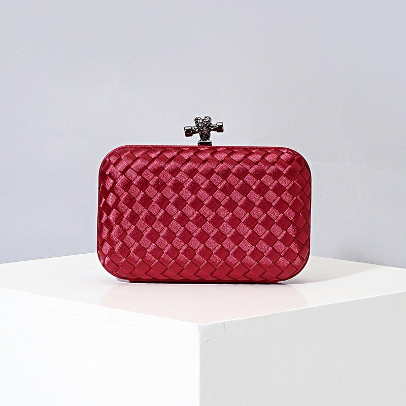 Small clutch bag evening bags rope knotted bag women sling Fashion Crossbody Underarm