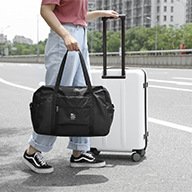 Shabby Chic Light Blue Hand Korean Style Makeup The Industry Reasonable Price Phone Travel Large Duffel Bag