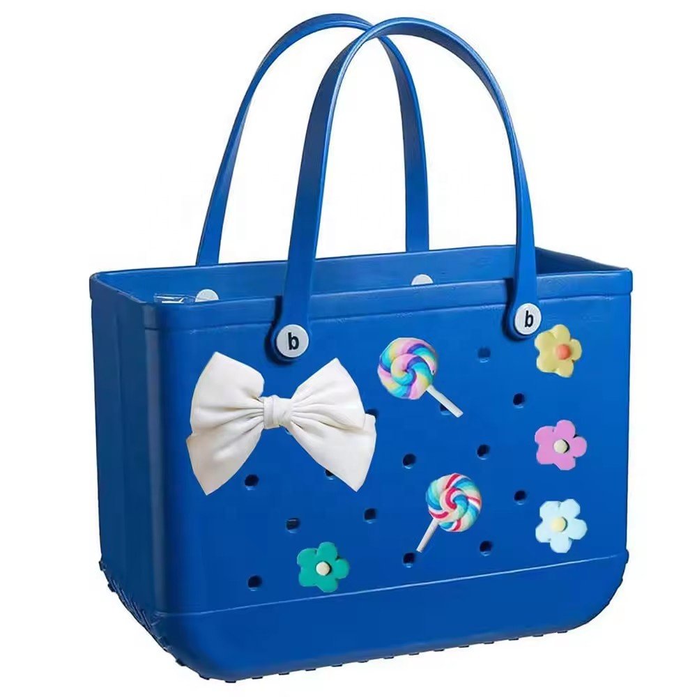 Quality Upgrade New Ladies EVA Bag Portable Shoulder Supermarket Shopping Travel Luxury beach Bag Kids Bogg Bag