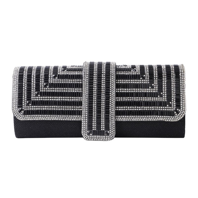 Party bridal dress dinner bags glitter Small purse rhinestone clutch women's chain mini crystal evening bag for womens ladies