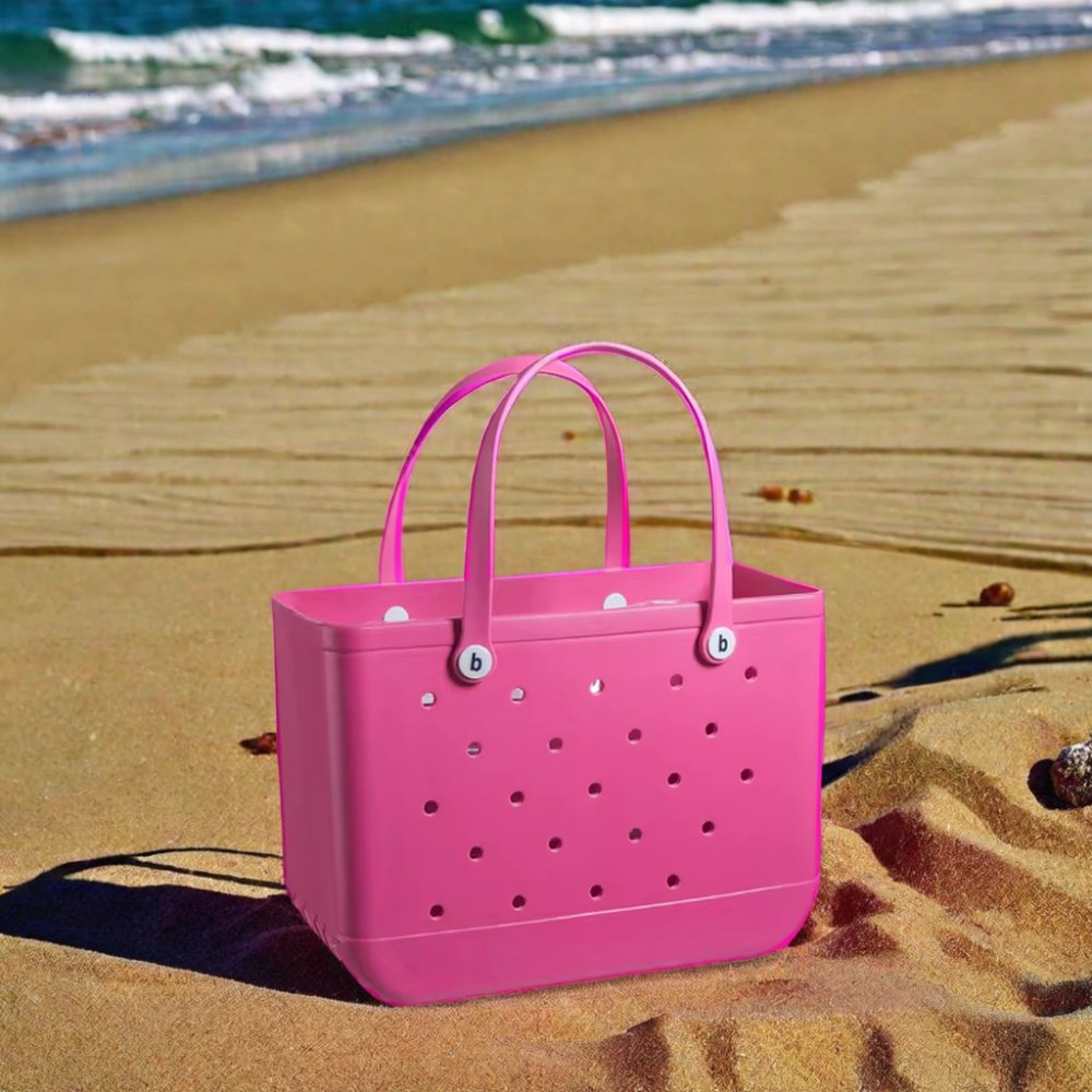 Women Foam Silicone Bogg Shopping Handbag Shoulder Beach Shopping Tote EVA Bogg Bag EVA Beach Bag Waterproof