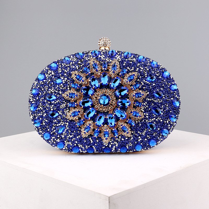 Luxury diamond clutch bag evening bags fashion rhinestones wedding bags for chain women's clutches