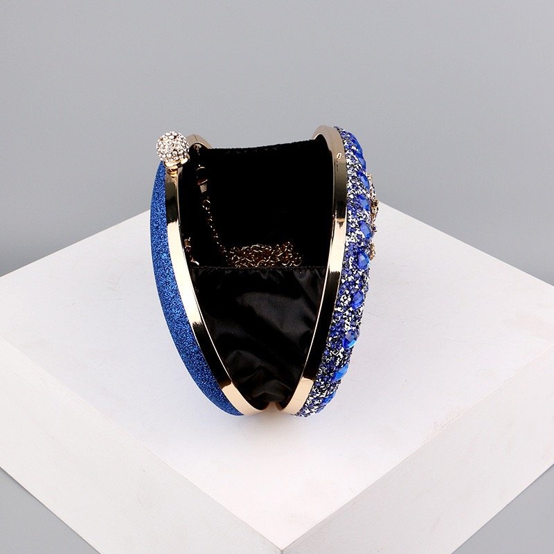 Luxury diamond clutch bag evening bags fashion rhinestones wedding bags for chain women's clutches