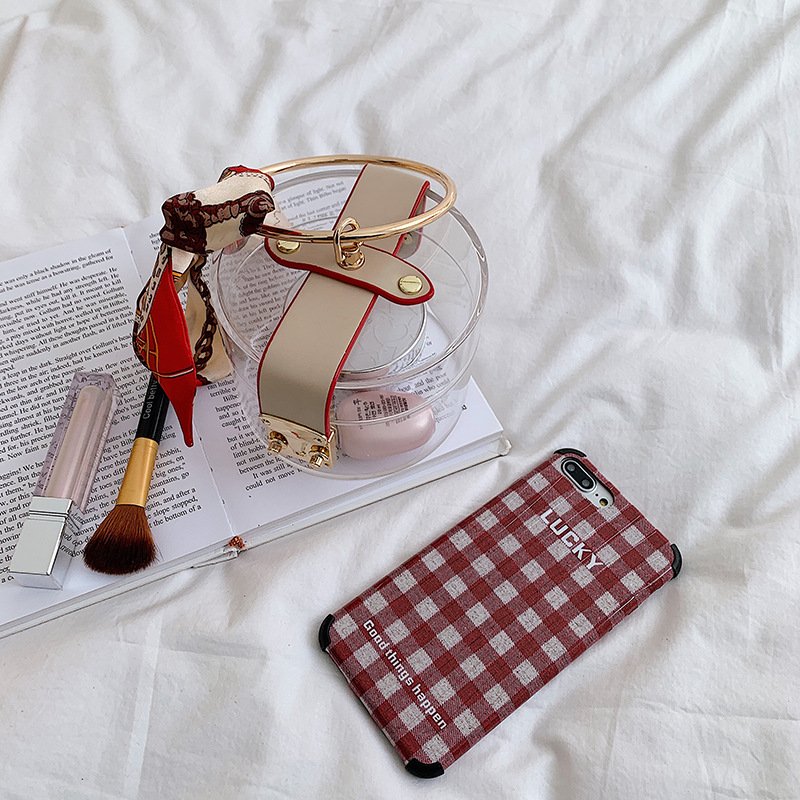Women Lovely Clear Square Box Clutch Handbags Acrylic Transparent Shoulder Crossbody Purse Party Dinner Evening bag