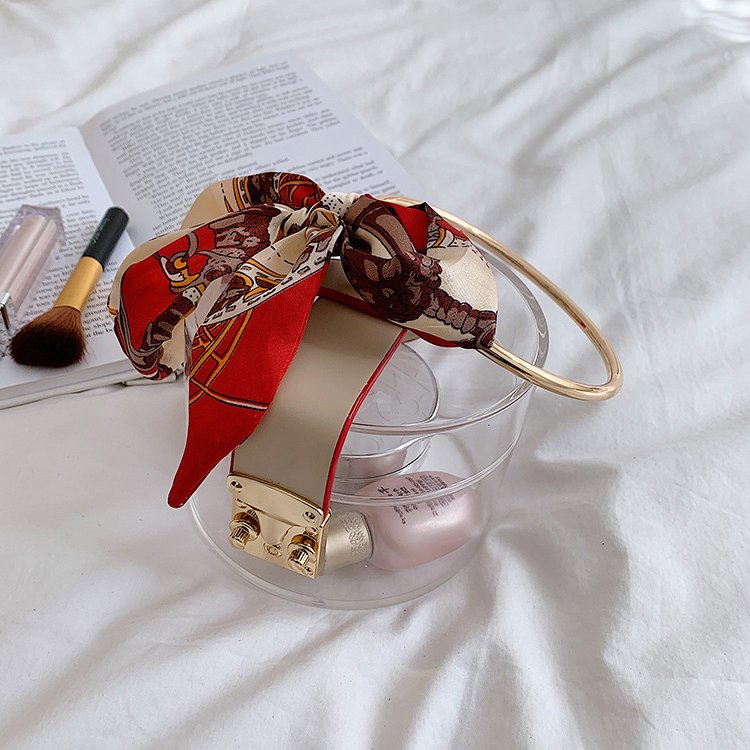 Women Lovely Clear Square Box Clutch Handbags Acrylic Transparent Shoulder Crossbody Purse Party Dinner Evening bag