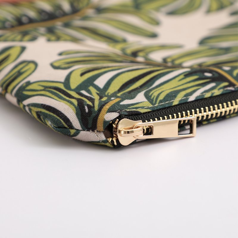 Wholesale Custom Tropical Printing Handbag Purse Women Evening Bags Luxury Leather Foldover Clutch