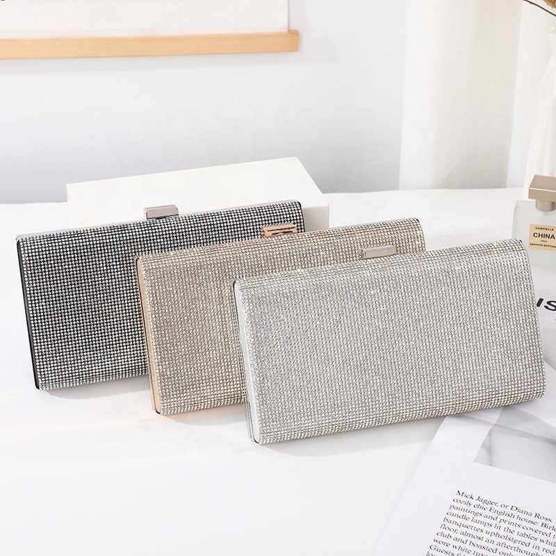 RB400 2024 Ladies Women evening bags Custom Logo black Wedding latest luxury bag ladies evening bags