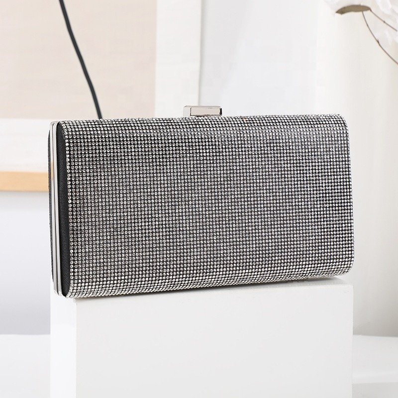 RB400 2024 Ladies Women evening bags Custom Logo black Wedding latest luxury bag ladies evening bags