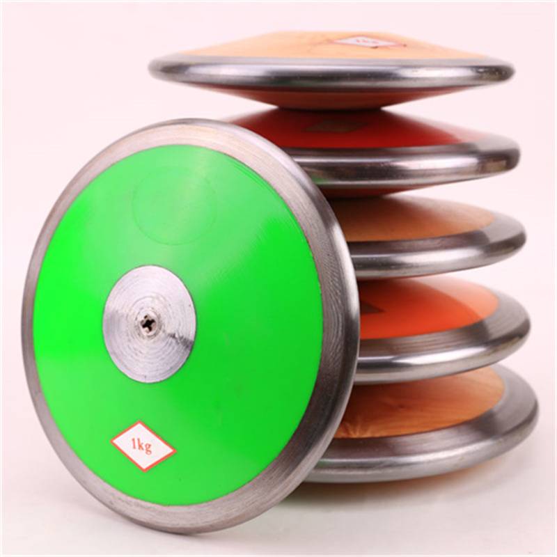 Track and field competition nylon iron cake real iron cake school training equipment wood 1 kg 2kg men and women throwing