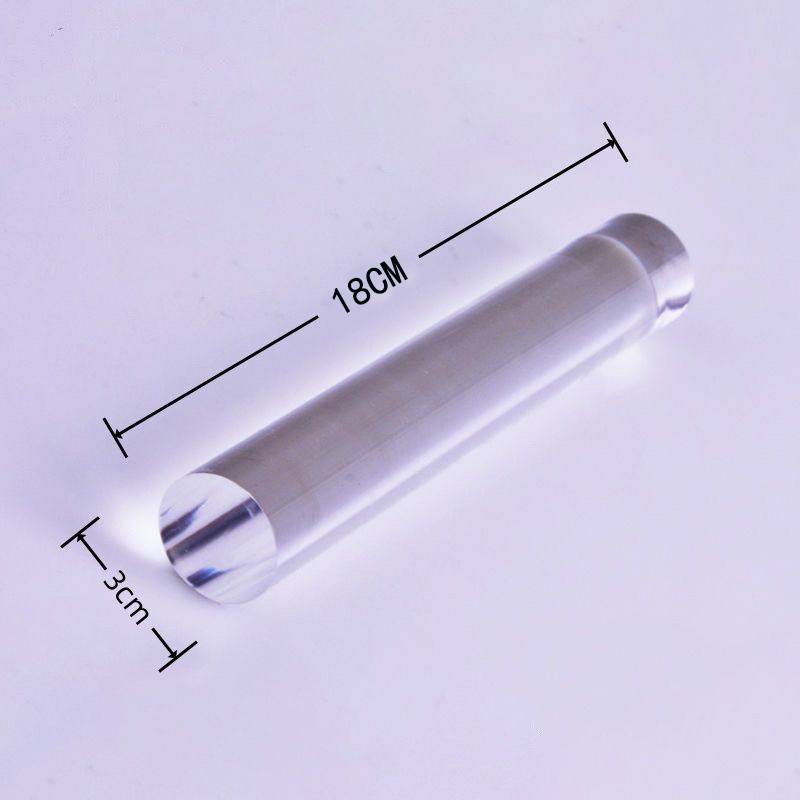 Transparent solid jealous roller stick