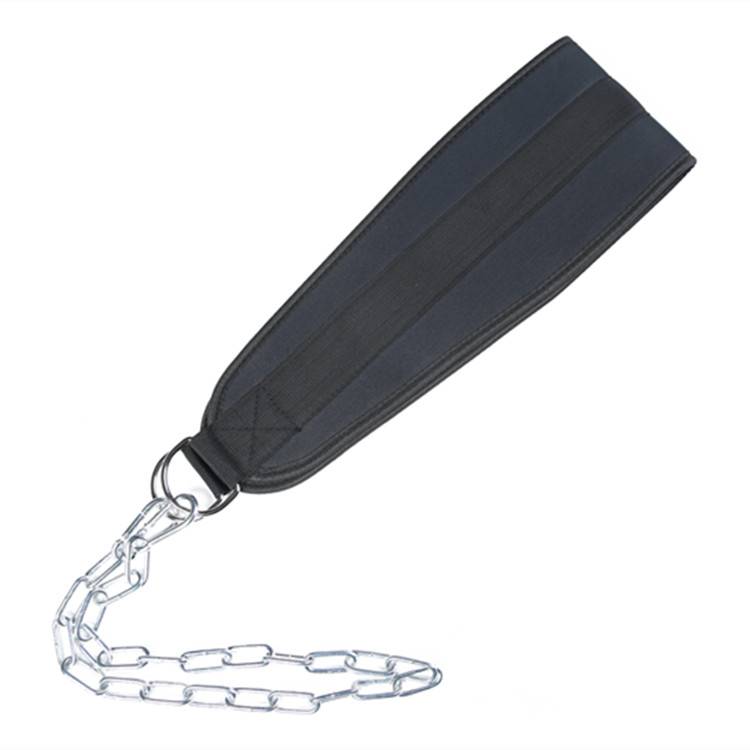 Gear belt pulls up the bell
