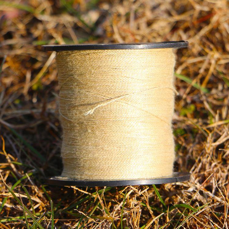 One axis of the wool (about 300 meters)