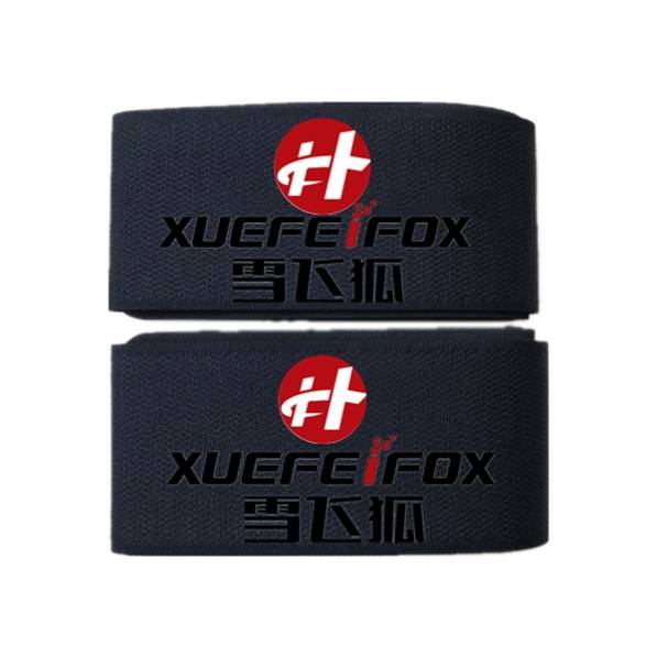 Skiboard sleigh slide skid protection bandage binding binding double -board clamp fixing magic patch tie band bands around