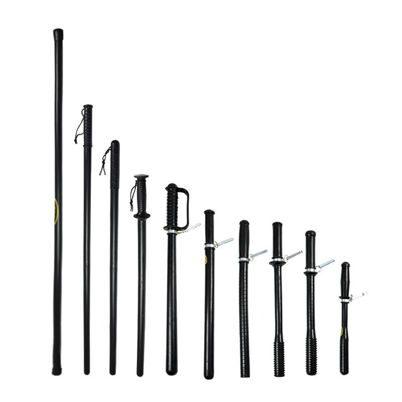 Explosion stick security riot rubber stick car body defense Qimei martial arts real long sticks kindergarten security equipment
