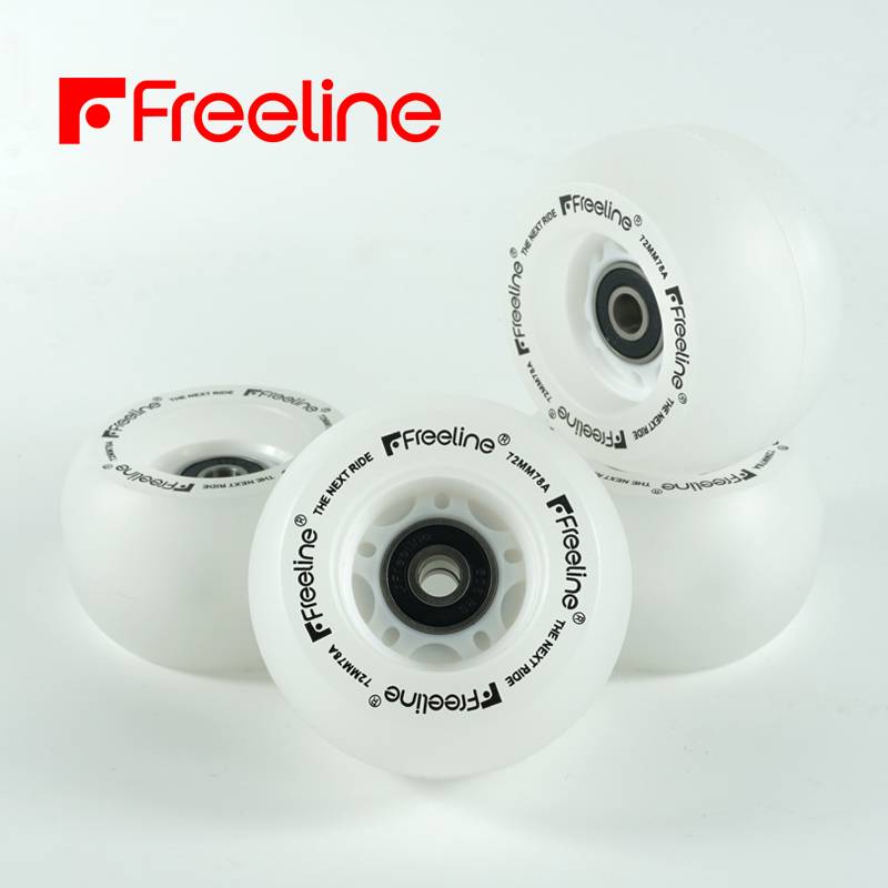 White -ray curved wheel [4] Send metal magnetic core+bearings