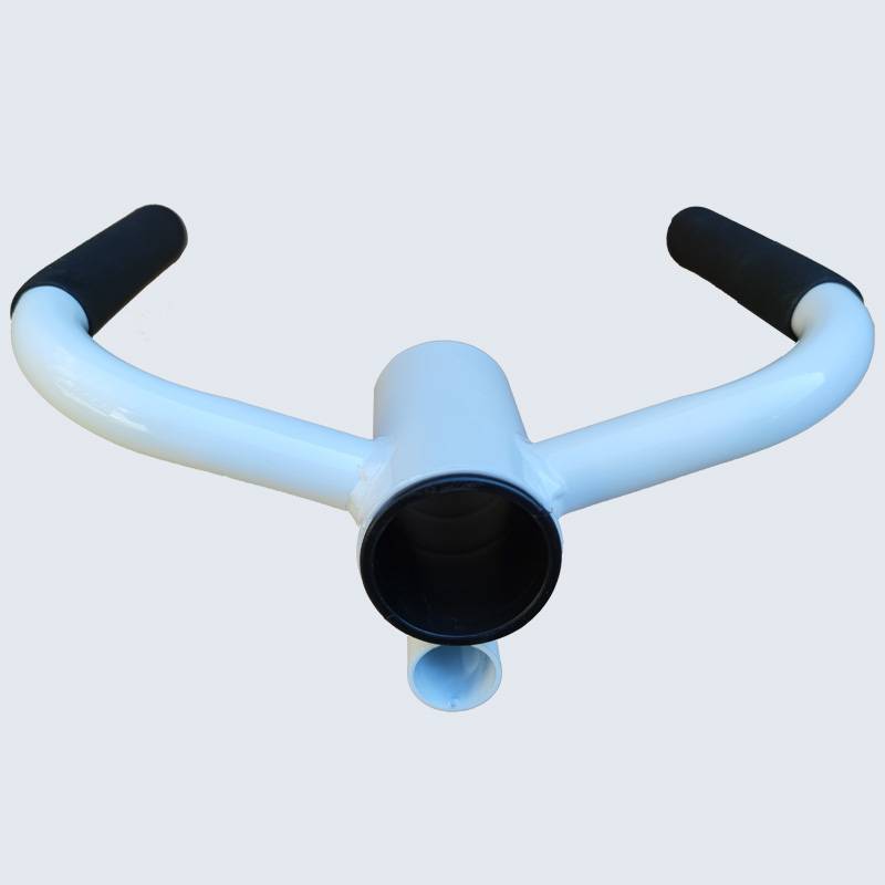 Double -handed white model
