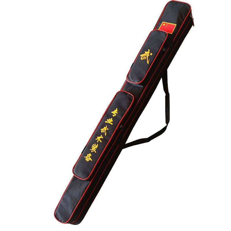 Tai Chi Sword Sword Sword Sword Competition Sword Bag Single -layer Thickening Can Carry Oxford Canvas Waterproof Double Swordspack Skin