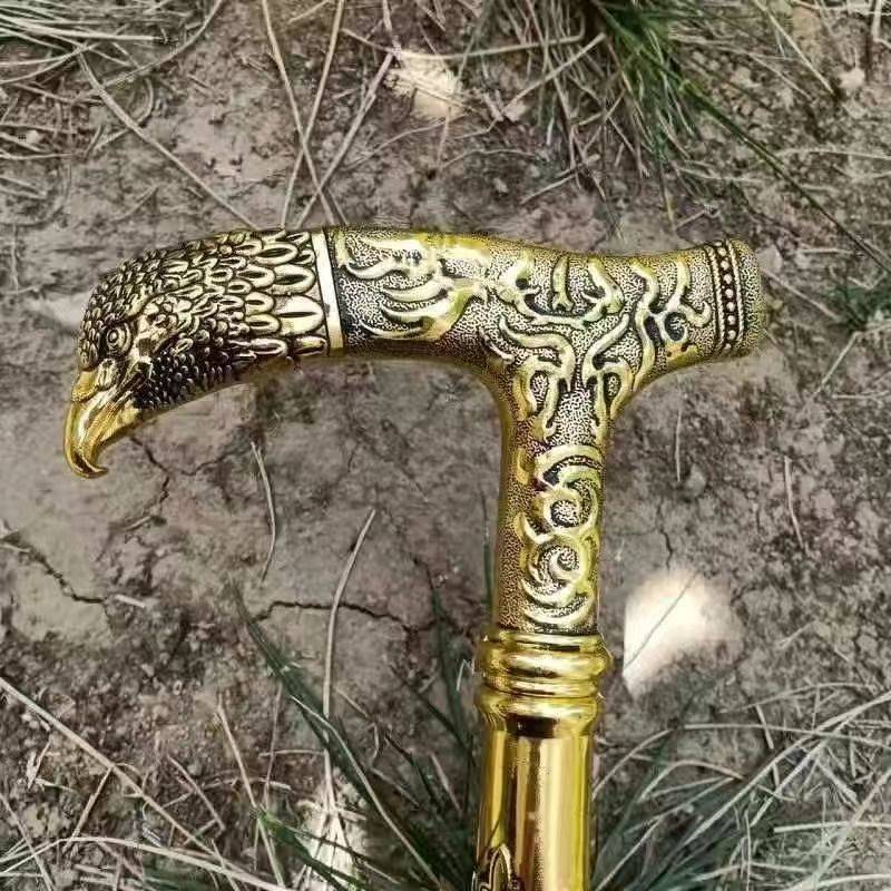 Dos' same eagle mouth crutches, sword body crutches, short sword, sword anti -sliding crutch integrated sword sword tap props