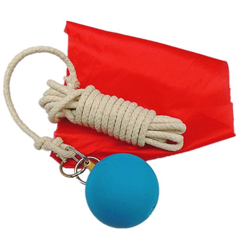 Nine -section whip training rope Baijia whip pure cotton rope soft weapon middle -aged and elderly fitness exercise shaking rubber meteor hammer