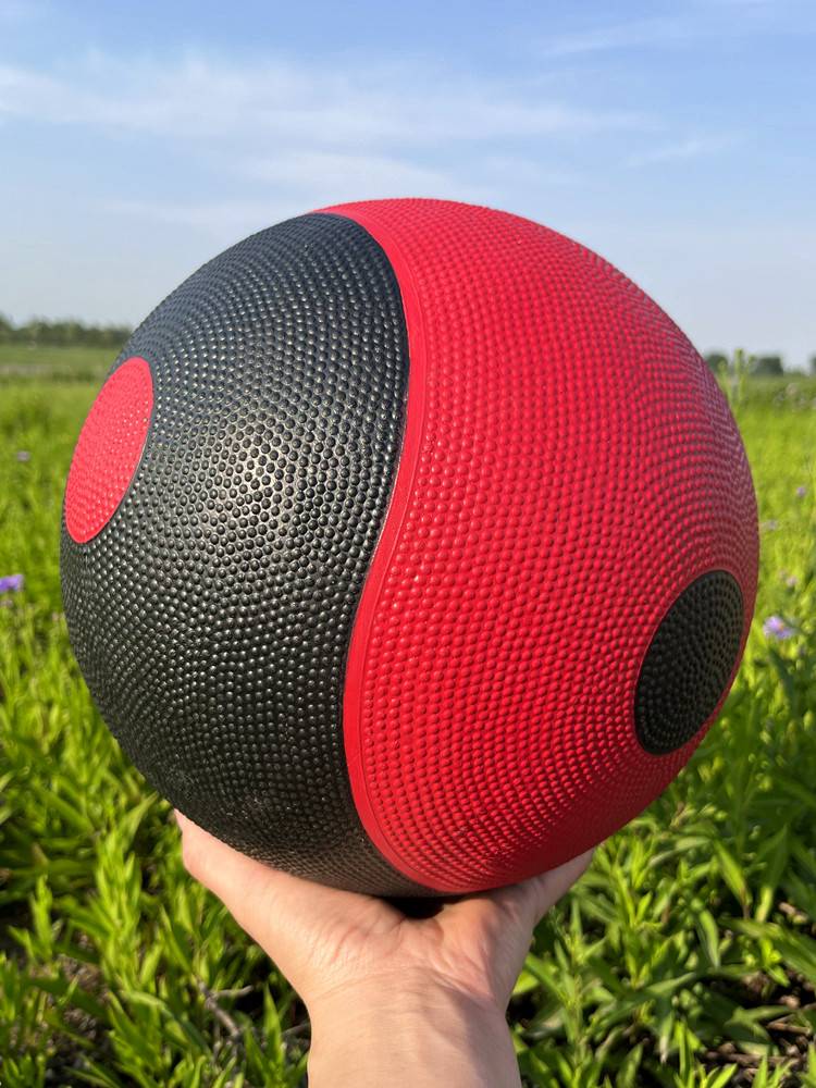 Tai Chi Rouli Ball Fitness Ball Hapgun Rubber Fighting Power Gossip Ball Tai Chi Ball Middle Elderly Massage Health Ball