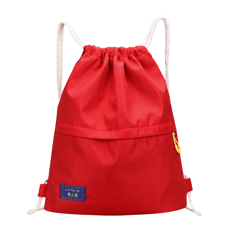 Badminton bag outdoor sports lightweight Oxford waterproof badminton racket bag protective sleeve drawing rope beam pocket
