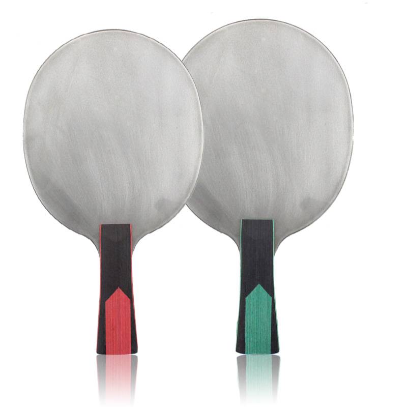 Table tennis iron ball racket negative metal training bottom board 500g 800g direct shot cross -shot double -sided anti -glue