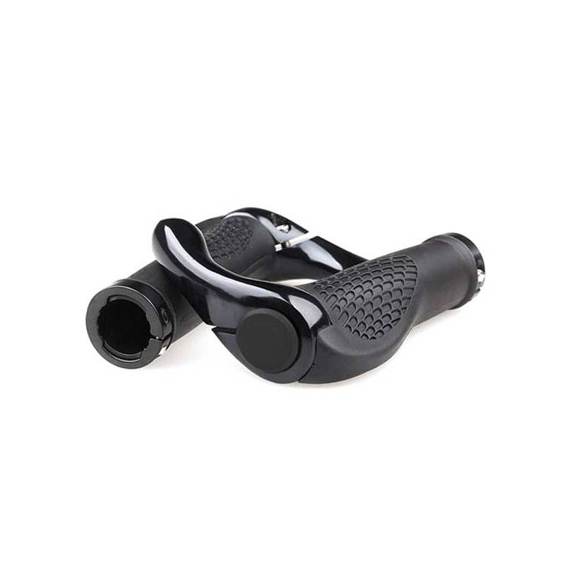 Horned horn handle black