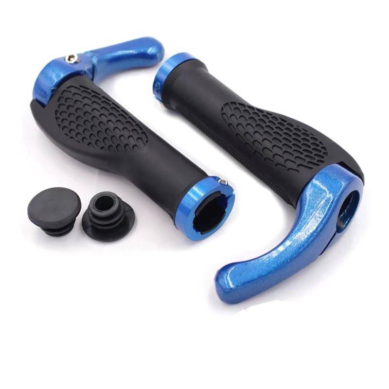 Horned horn handle blue