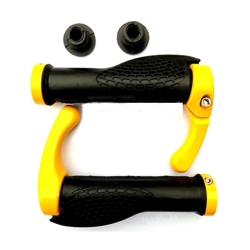 Horned horn handle yellow