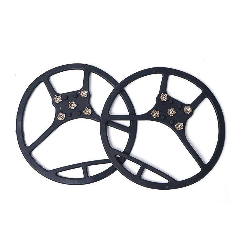 Strong outdoor round 5 ice -chuck plus simple snowy floor -climbing shoe nails anti -slip shoe cover AL67427 ice climbing anti -slip