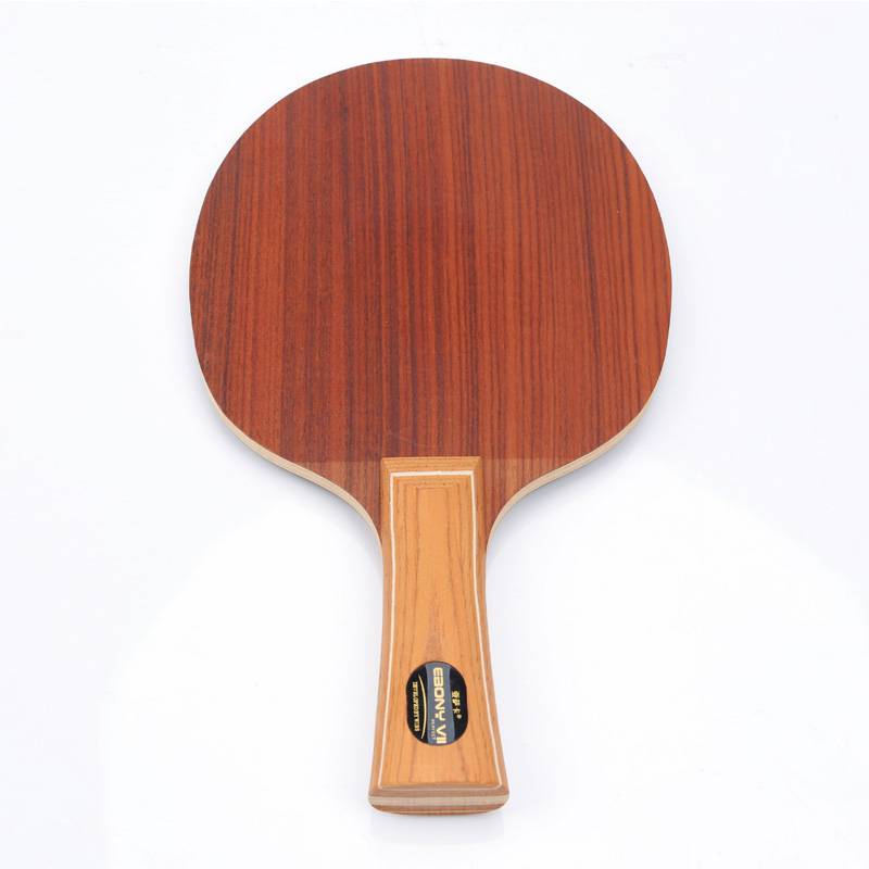 Azaka rose 7 -layer pure wood arc fast -breaking table tennis racket bottom board straight board horizontal version xo